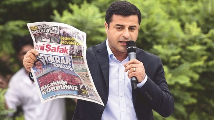 Demirtaş: 'Demirtaş uzaylıdır yazsalardı, herkes buna inanırdı'