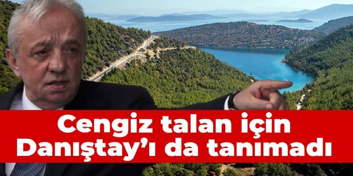 Bulgari ile el sıkıştılar... Cengiz talan için Danıştay'ı da tanımadı