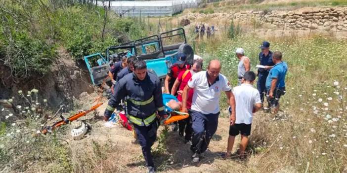 Antalya'da safari cipi uçuruma devrildi: 2 ölü, 8 yaralı