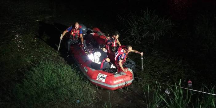 Dengesini kaybetti, Tunca Nehri'ne düştü