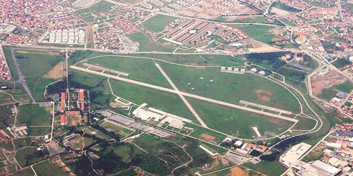 İstanbul'un tek askeri havalimanı yağmaya açılıyor... AKP'li belediye tahsis ettiler