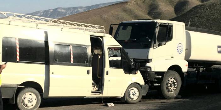 Ankara'da korkutan kaza! Yaralılar var