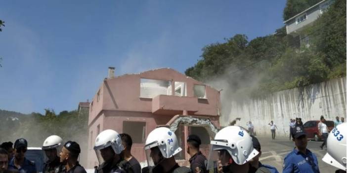 Beykoz’da yıkım gerginliği