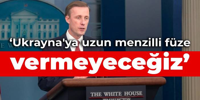 ABD: Ukrayna'ya uzun menzilli füze vermeyeceğiz