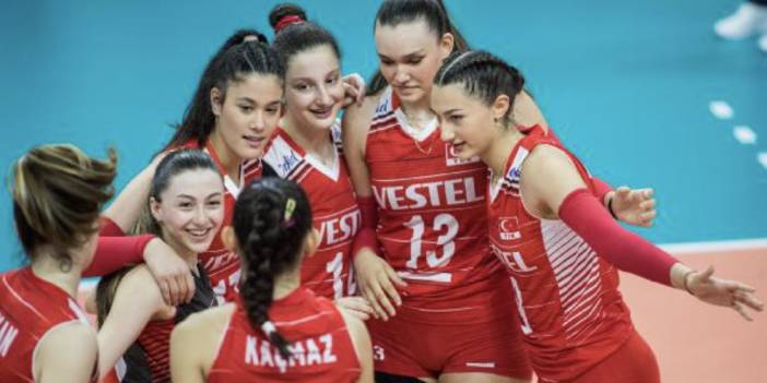 U17 Kız Voleybol Milli Takımı, Avrupa Şampiyonası’nda finalde