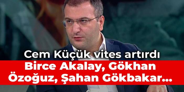 Cem Küçük vites artırdı: Birce Akalay, Gökhan Özoğuz, Şahan Gökbakar...