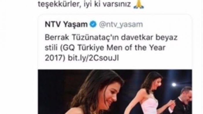 Berrak Tüzünataç'tan NTV'ye sert tepki