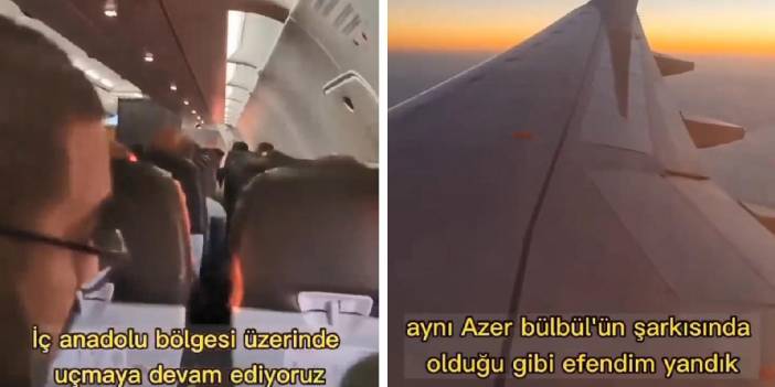 Adana uçağının pilotu sosyal medyanın gündemine oturdu