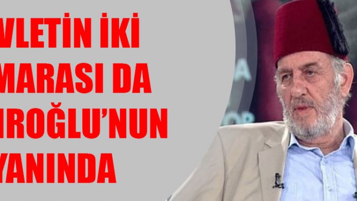 Devletin iki numarası da Kadir Mısıroğlu’nun yanında