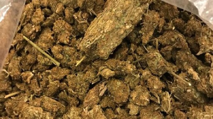 Küçükçekmece'de 200 kilo skunk ele geçirildi