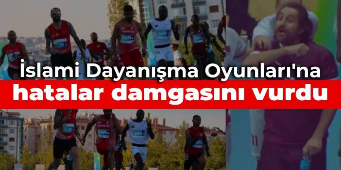 İslami Dayanışma Oyunları'na hatalar damgasını vurdu