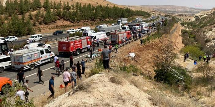 Gaziantep'teki kaza için siyasilerden başsağlığı mesajı