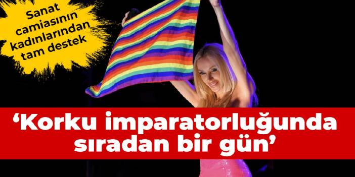 Sanat camiasının kadınlarından Gülşen'e destek: Korku imparatorluğunda sıradan bir gün