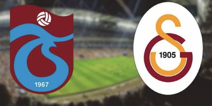 Trabzonspor - Galatasaray Canlı Anlatım