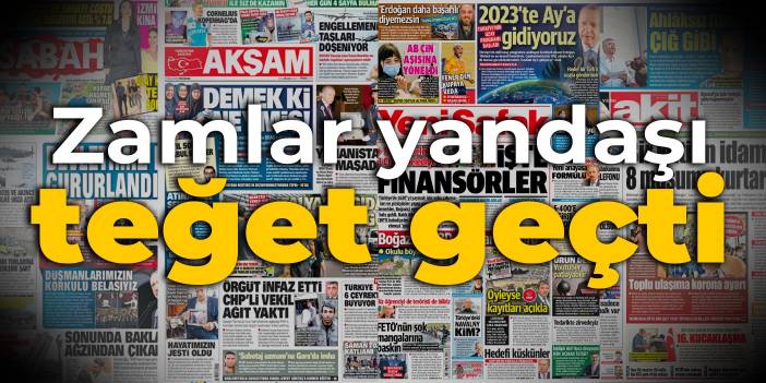 Zamlar yandaşı teğet geçti