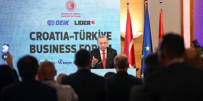 Erdoğan: Hırvatistan turizm için fırsatlar sunuyor