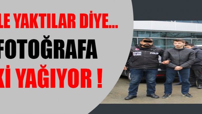 Bu fotoğrafa tepki yağıyor! Meşale yaktılar diye...