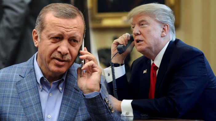 Cumhurbaşkanı Erdoğan, ABD Başkanı Trump ile telefonda görüştü