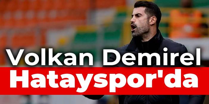 Volkan Demirel Hatayspor'da