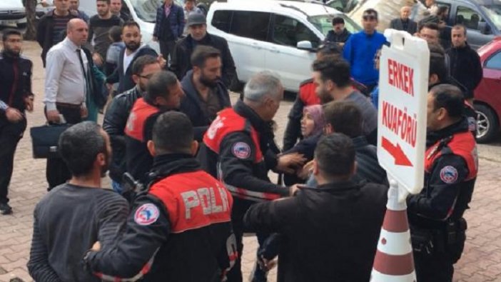 Oğluna biber gazı sıkan polise anneden 'sürgün' tehdidi