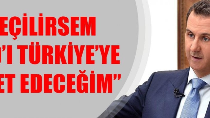 “Seçilirsem Esad’ı Türkiye’ye davet edeceğim”