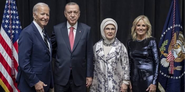 Erdoğan ve Biden beraber fotoğraf çekildi