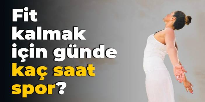 Fit kalmak için günde kaç saat spor?