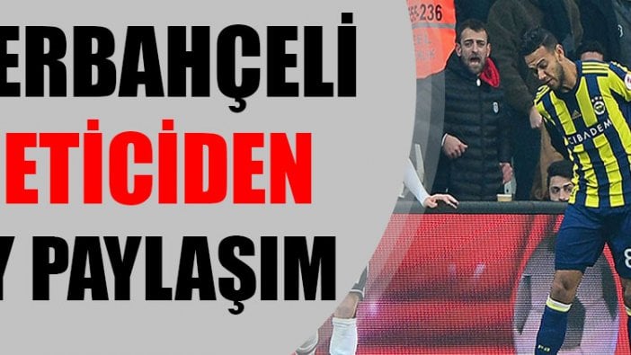 Fenerbahçeli yöneticiden olay paylaşım