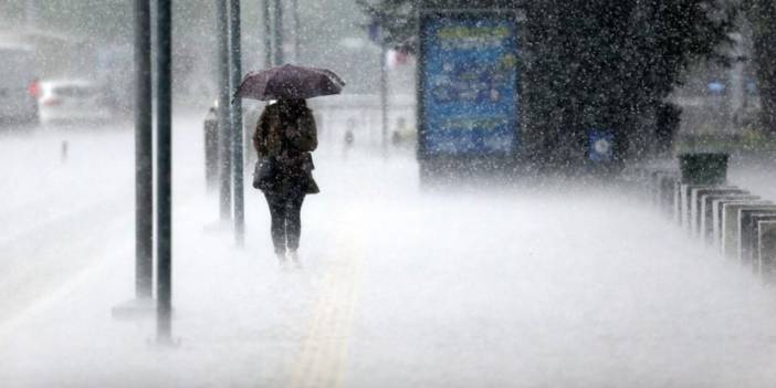 Meteoroloji'den 3 bölgeye sağanak uyarısı