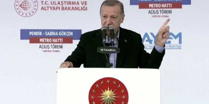 Erdoğan isim vermeden İmamoğlu'nu hedef aldı: Raylı sistemlerimizi sahiplenmeye çalışıyor