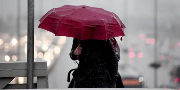 Meteoroloji'den kuvvetli rüzgar ve yağış uyarısı