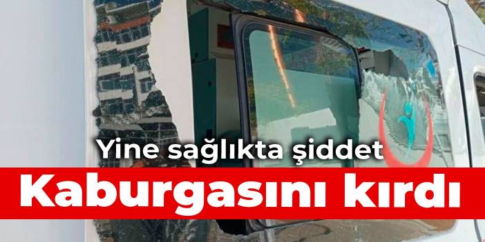 Yine sağlıkta şiddet: Sağlıkçının kaburgasını kırdı