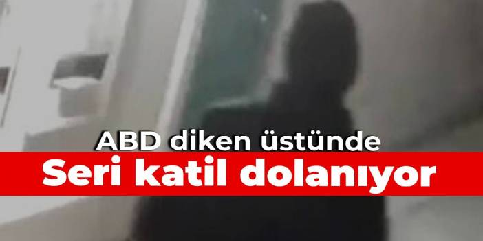 ABD diken üstünde: Seri katil dolanıyor