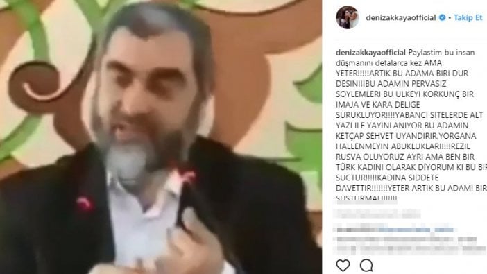 Deniz Akkaya daha fazla dayanamadı: Yeter artık biri bu adamı...