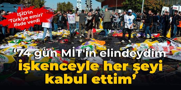 Ankara Katliamı davasında IŞİD'in 'Türkiye emiri' Kasım Güler dinlendi