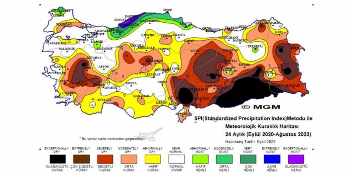 Son kuraklık verileri: Güneydoğu'da felakete doğru