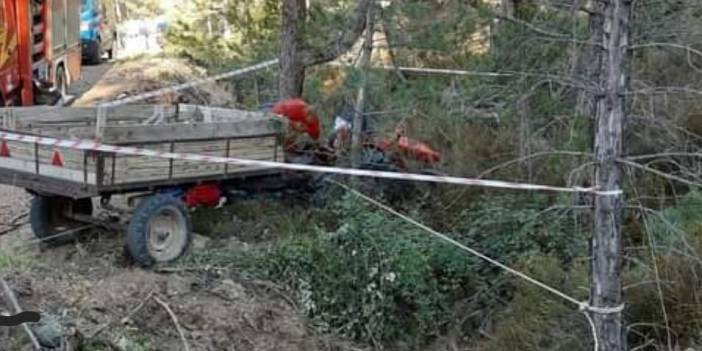 Traktör devrildi: 5 yaşındaki Oğuz öldü, babası yaralı