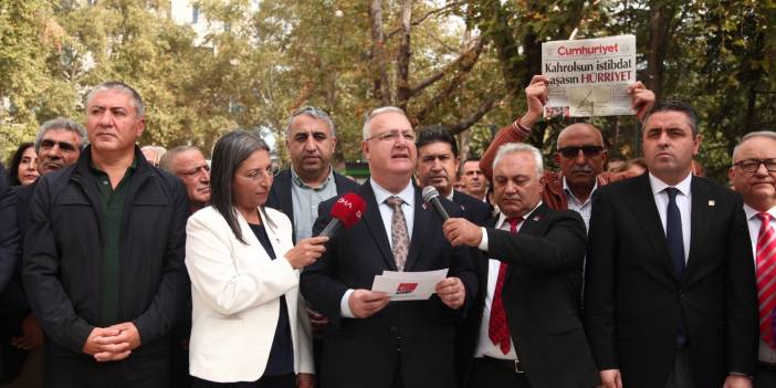 CHP Ankara İl Başkanı Hikmet Akıllı: Halkı, basını ve basın emekçilerini susturmayı başaramayacaksınız