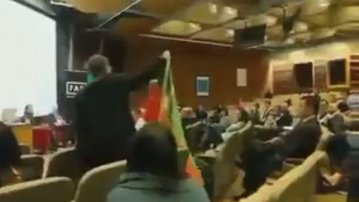 ABD'de terör yandaşlarından İlker Başbuğ'a protesto!