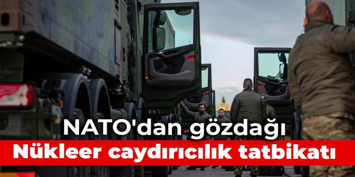 NATO'dan gözdağı: Nükleer caydırıcılık tatbikatı