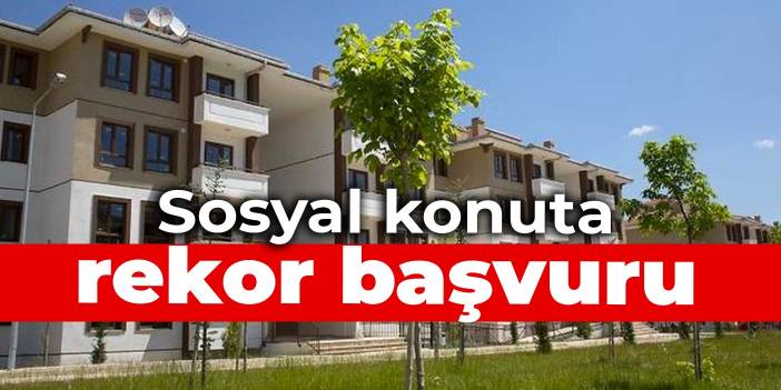 Sosyal konuta 7.5 milyon kişi başvurdu