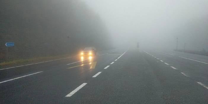 Bolu Dağı'nda göz gözü görmüyor