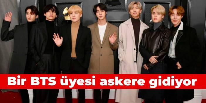 Bir BTS üyesi askere gidiyor