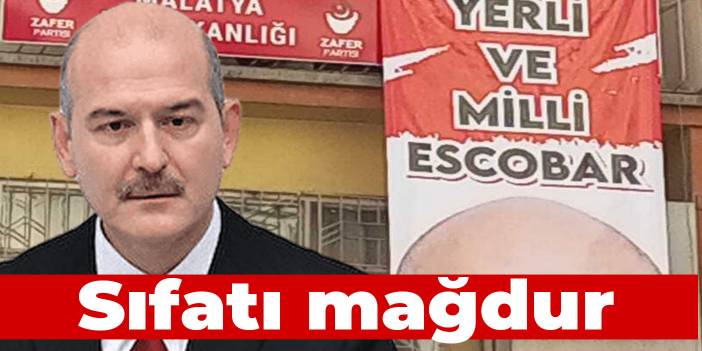 'Yerli ve milli Escobar'  davasında Soylu'nun sıfatı 'mağdur'