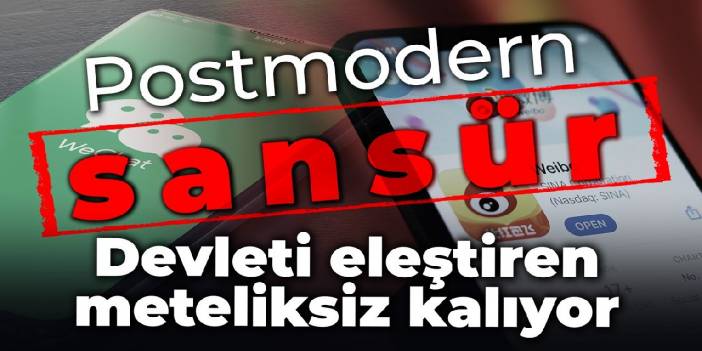 Çin'de postmodern sansür: Devleti eleştiren meteliksiz kalıyor