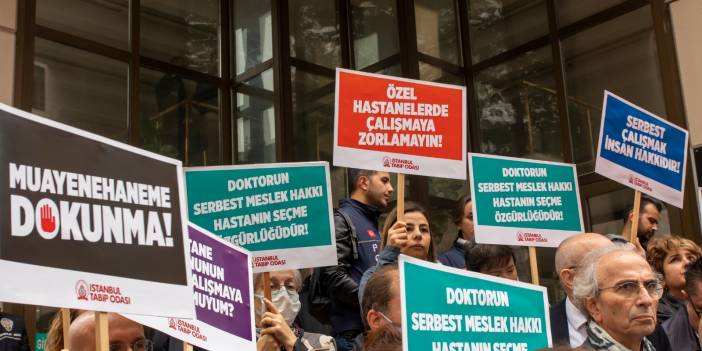 Hekimler İstanbul İl Sağlık Müdürlüğü'nde: Muayenehane hekimlerinin serbest çalışma hakkı kısıtlanamaz