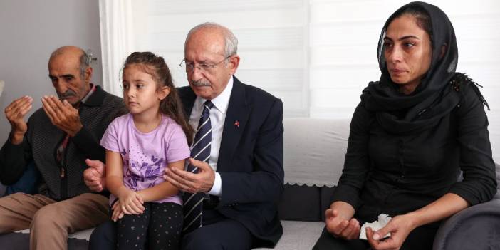 Kılıçdaroğlu'ndan Tece Polisevi'nde şehit olan Gezer’in ailesine taziye ziyareti