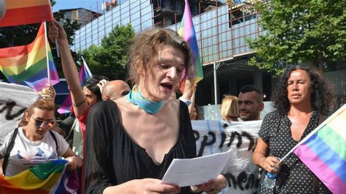 LGBT'nin korsan eylemine 7 gözaltı