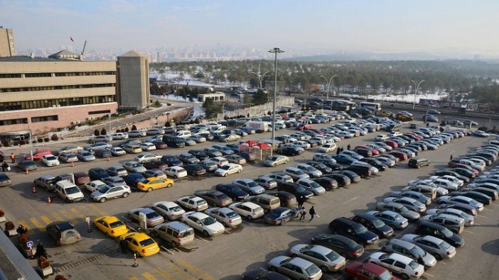 Ankara'da tüm otoparklar 1 TL olacak