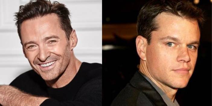 Hugh Jackman, Matt Damon'a kucak dansı yapmış